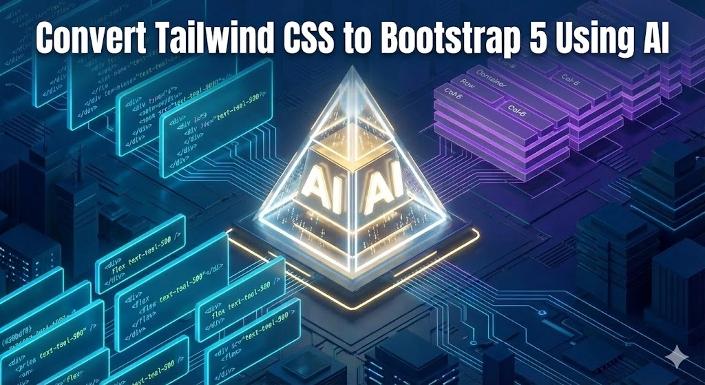 How to Convert Tailwind CSS to Bootstrap 5 Using AI: The 2026 Migration ...